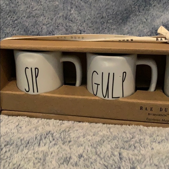 RAE DUNN Espresso Mug Set of 4 - Picture 3 of 3
